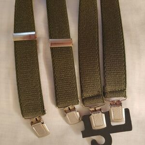 Adjustable Clip-on Elastic Suspenders